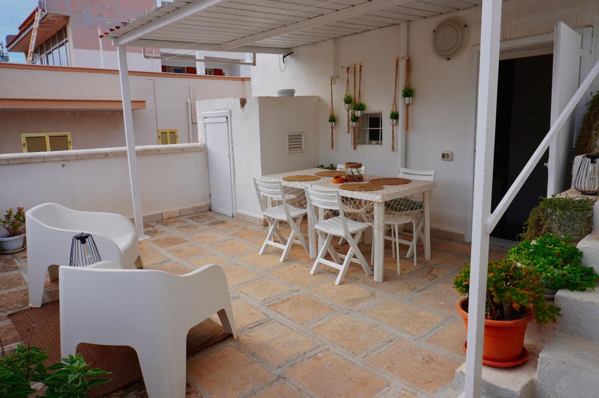 Casa Con Terrazza Villa Polignano a Mare Bagian luar foto